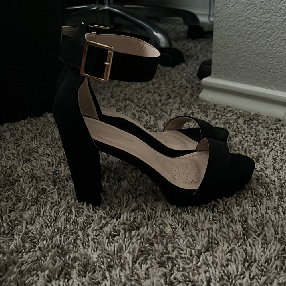 Black Platform Heels